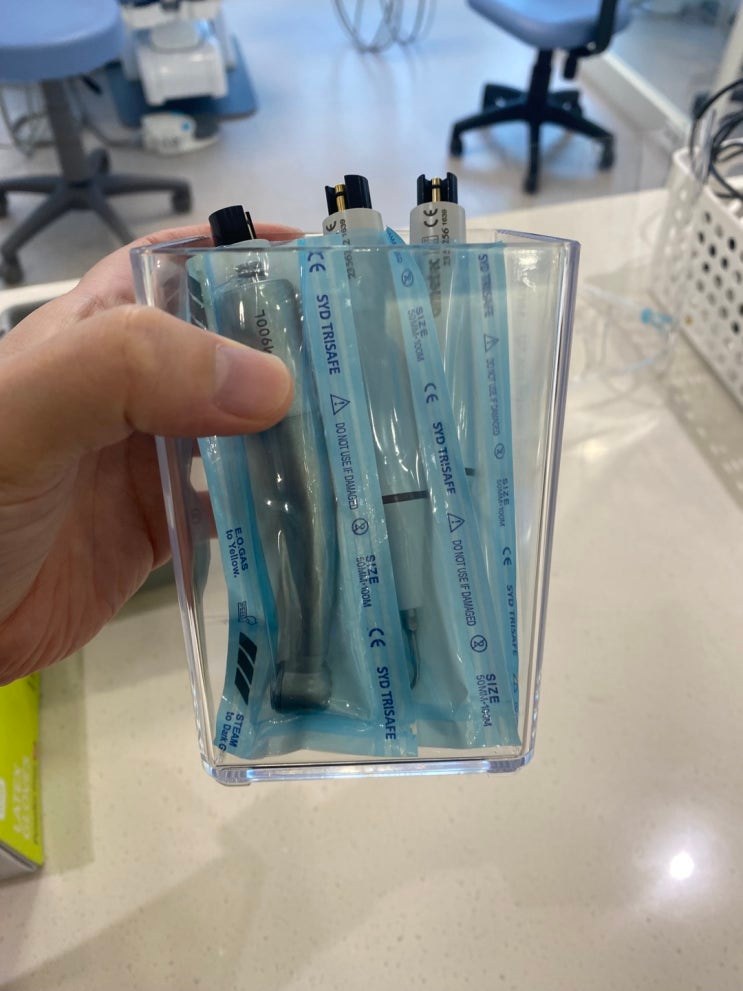 환자별로 멸균 포장된 스케일링 기구