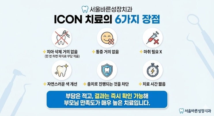 ICON 치료의 장점